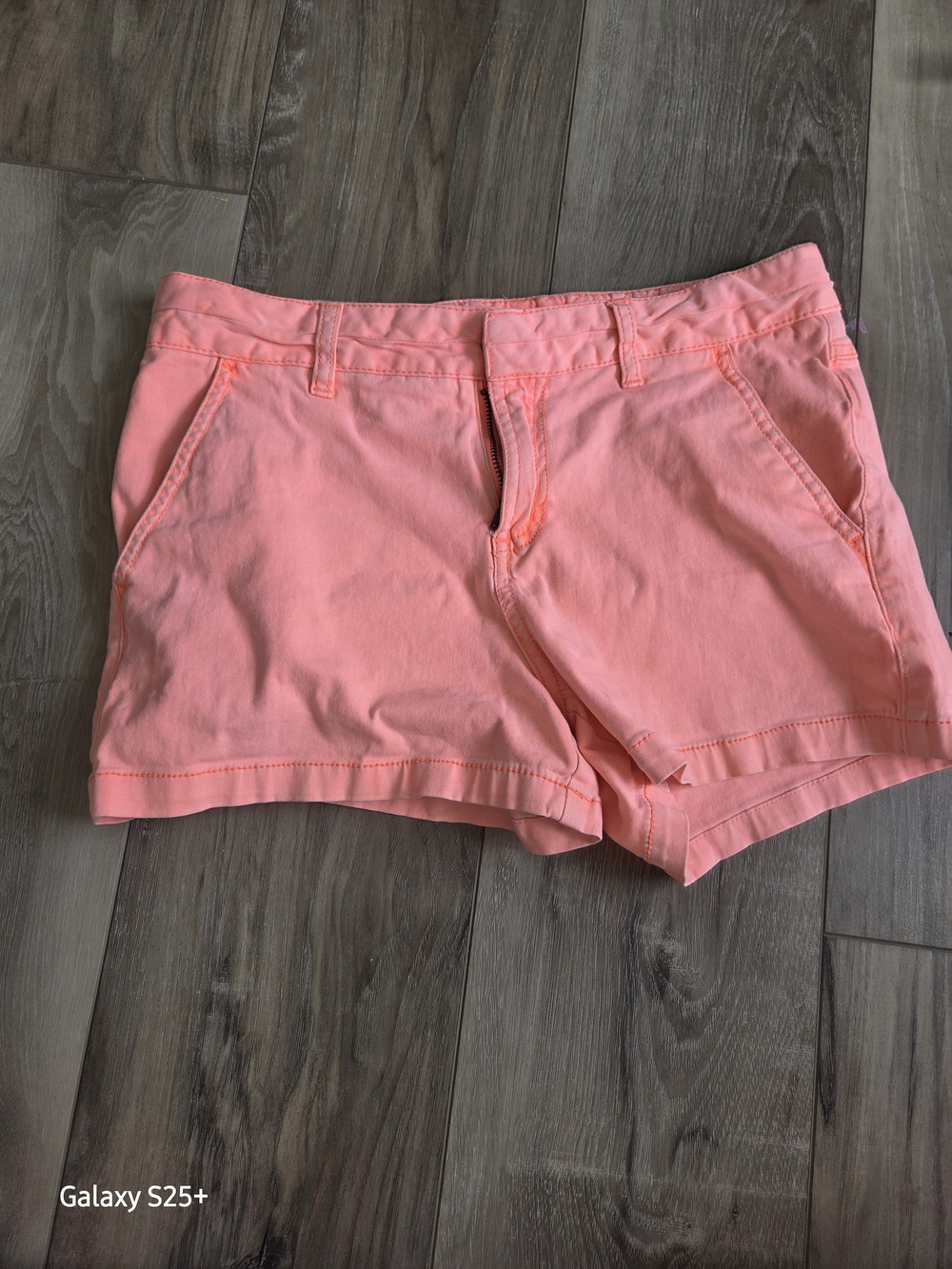 Cat & Jack Coral Pink Cotton Shorts